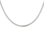 Collier maille anglaise réversible 2 ors 8. 71g Collier maille anglaise réversible 2 ors 8. 71g