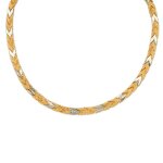 Collier maille fantaisie 2 ors 37. 32g