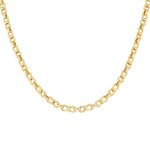 Collier maille fantaisie or jaune 32. 24g