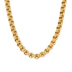 Collier maille jaseron or jaune 63. 48g