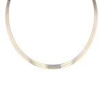 Collier maille omga 2 ors 40. 56g
