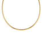 Collier maille om�ga