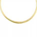 Collier maille omga or jaune 32. 63g