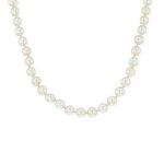 Collier de perles choker or jaune 33. 78g