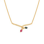 Collier rubis,
