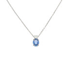 Collier saphir 1. 52
