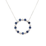 Collier saphirs 2. 25