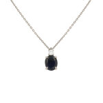 Collier saphir 2. 85