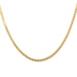 Collier vintage or jaune 15. 63g