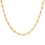 Collier vintage or jaune 26. 41g