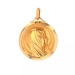 Médaille vierge or jaune 12. 55g Médaille vierge or jaune 12. 55g