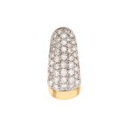 Pendentif diamants 0. 40 carat 2 ors 2. 07g