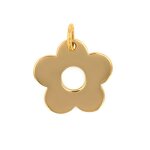 Pendentif fleur or jaune 3. 59g