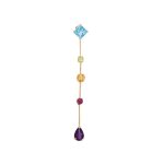 Pendentif pierres fines or jaune 1. 81g