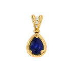 Pendentif saphir