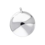 Pendentif sign� arthus bertrand or blanc 20. 12g