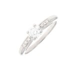 Solitaire mauboussin tu es le sel diamants 0. 34 carat