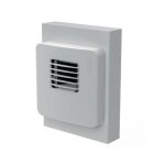 Bouche d'extraction hygrorglable avec dispositif coupe - feu bm classic ii ahp 80 d'aereco - 180380