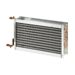 R�chauffeur d'air � eau whp 25 - 22 pour conduits de ventilation 500 x 300 mm de maico - 0082. 0112