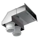 Blaufast adaptateur mural pour ventilation 75 mm - blauberg ventilatoren