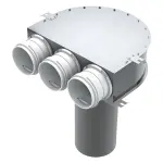 Blaufast adaptateur de ventilation de plafond - blauberg ventilateurs