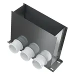 Blaufast adaptateur pour bouche de ventilation de sol 63 mm - blauberg ventilatoren