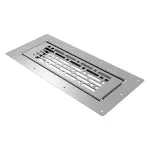 Blaufast grille pour adaptateur de ventilation au sol - blauberg ventilatoren