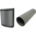 Bosch accessoire ventilation décentralisée lre 160 b kit de prémontage de ventilateur, capot extérieur ... Bosch accessoire ventilation décentralisée lre 160 b kit de prémontage de ventilateur, capot extérieur ...