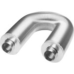 Bosch accessoire de ventilation domestique sdf 125 silencieux flexible � 125 mm, l : 1 m - 7738112852 ...