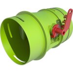 Bosch accessoires de ventilation domestique vkd - e clapet de r�gulation de d�bit r�glable, 3 pi�ces ...