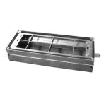 Comfofresh cadre t�lescopique pour encastrement au sol cld - zehnder