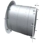 Insert flexible pour connecteur anti - vibration iso - vk 630 bl eva isovk 630 de blauberg - 8102240