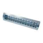 Grille int�rieure lgr 42 / 6 pour l'insufflation et l'extraction, 425 x 65 mm de maico - 0151. 0355