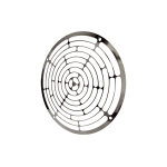 Grille de protection d'entr�e d'air sgei es 16 - 18 diam�tre nominal 160 - 180 en acier inoxydable de ...
