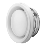 Helios btv 125 - clapet coupe - feu à disque avec bague de montage - 02635 Helios btv 125 - clapet coupe - feu à disque avec bague de montage - 02635