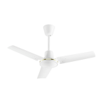Helios dvw 90 ventilateur de plafond - métal, blanc, 3 pales, 900 mm - 08648 Helios dvw 90 ventilateur de plafond - métal, blanc, 3 pales, 900 mm - 08648