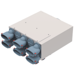Helios frs - vk 10 - 51 / 160 - coffret de distribution 10 x ovale 51, 1 x dn 160 - 03849