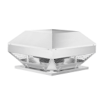 Helios hdh 225 - hotte de ventilation de toiture horizontale - 07495
