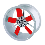 Helios hrfw ec 250 a - ventilateur axial 1 - ph 50 / 60 hz régulable - 04824 Helios hrfw ec 250 a - ventilateur axial 1 - ph 50 / 60 hz régulable - 04824