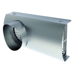Helios ip - fkb 180 b - grille combinée de façade dn 180 revêtue - 02663 Helios ip - fkb 180 b - grille combinée de façade dn 180 revêtue - 02663