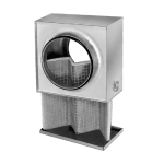 Helios lfbr 125 - caisson de filtre � air pour conduit dn 125 mm - 08577