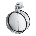 Helios rvmd 315 / 24v - clapet de fermeture motorisé pour conduit - 40247 Helios rvmd 315 / 24v - clapet de fermeture motorisé pour conduit - 40247