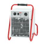 Helios sth 9 t - radiateur soufflant avec minuterie, triphas - 02522