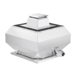 Helios vdd 400 / 4 t120 - ventilateur de toit triphas�, temp. max. 120 �c - 07370