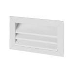 Helios wsg 70 / 40 grille pare - intempries ? rectangulaire aluminium anodis ? 00114