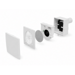 Inventer taris ventilateur ec100 - n axial avec volet int�rieur - 1002 - 0071