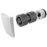 Kermi x - well ald13 kit de montage complet : cache intérieur, filtre, grille de protection contre les ... Kermi x - well ald13 kit de montage complet : cache intérieur, filtre, grille de protection contre les ...