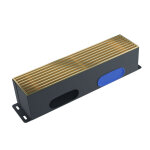 Kermi x - well diffuseur d'air au sol 120x120x500, grille linaire aluminium finition laiton - y2502001103k ...