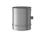 Kermi x - well �vacuation de condensats dn 200, acier inoxydable, raccordement r1 - y2406200003k