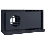 Kermi x - well grille pare - intempries double nw160, horizontale, pour montage mural, ral7016 - y2401160009k ...